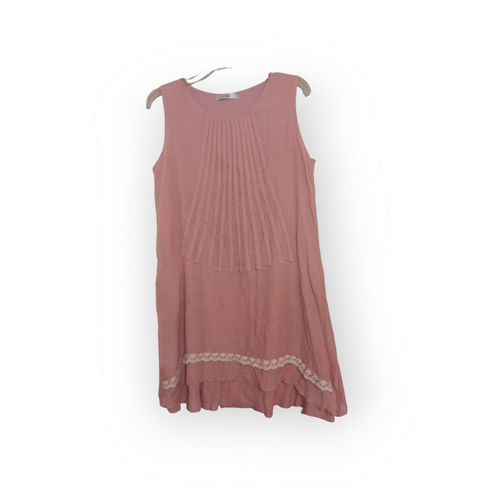 Sen Pink gauzy dress size small